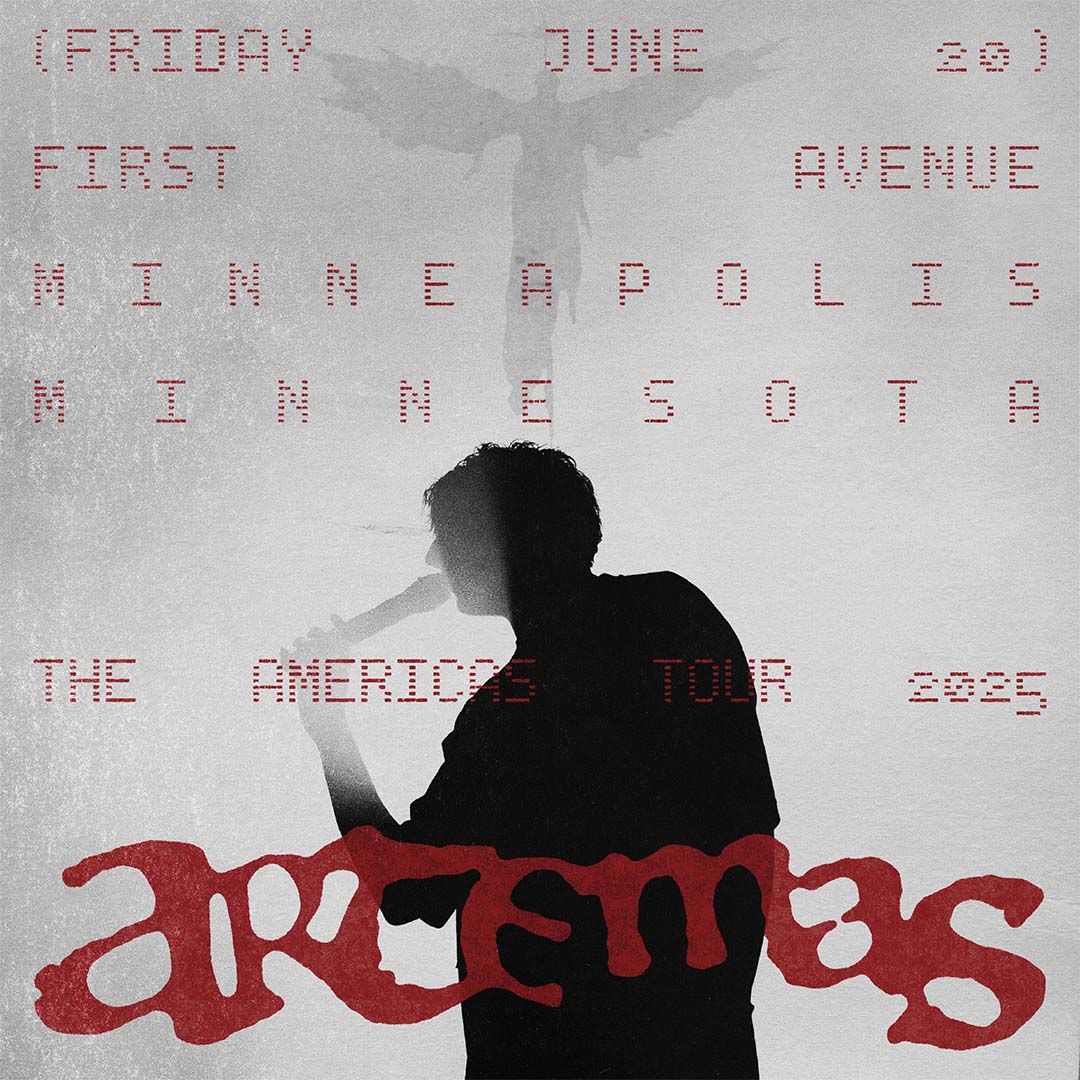 Artemas concert tour poster 2026